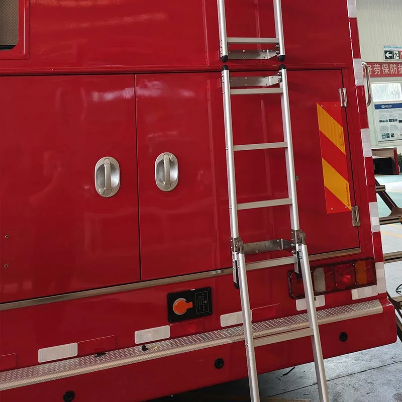 Specjalna drabina wspinaczkowa do pojazdów